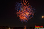 Feuerwerk am Tegeler See vom Hafenfest 2013