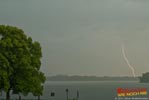 Blitz über dem Tegeler See